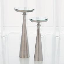  7.90768 - Minaret Accent Table-Satin Nickel-Lg